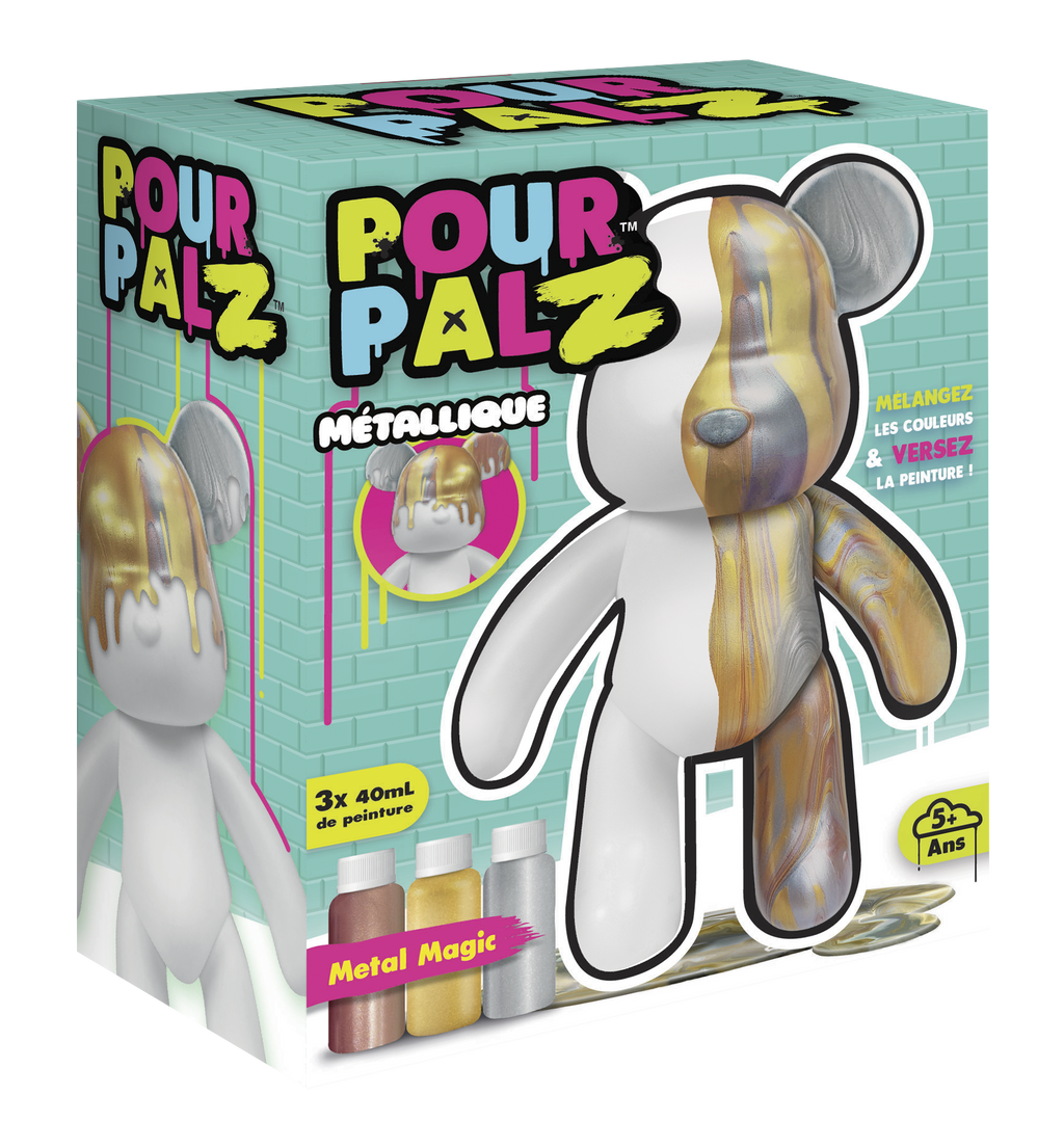 Pour palz figurine metal