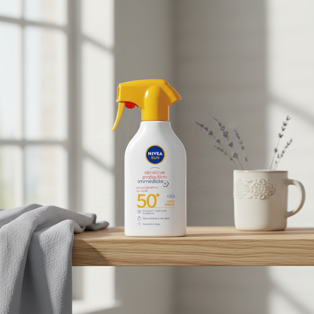 NIVEA SUN Sensitive Spray Protection Solaire SPF50+ - 250 ml