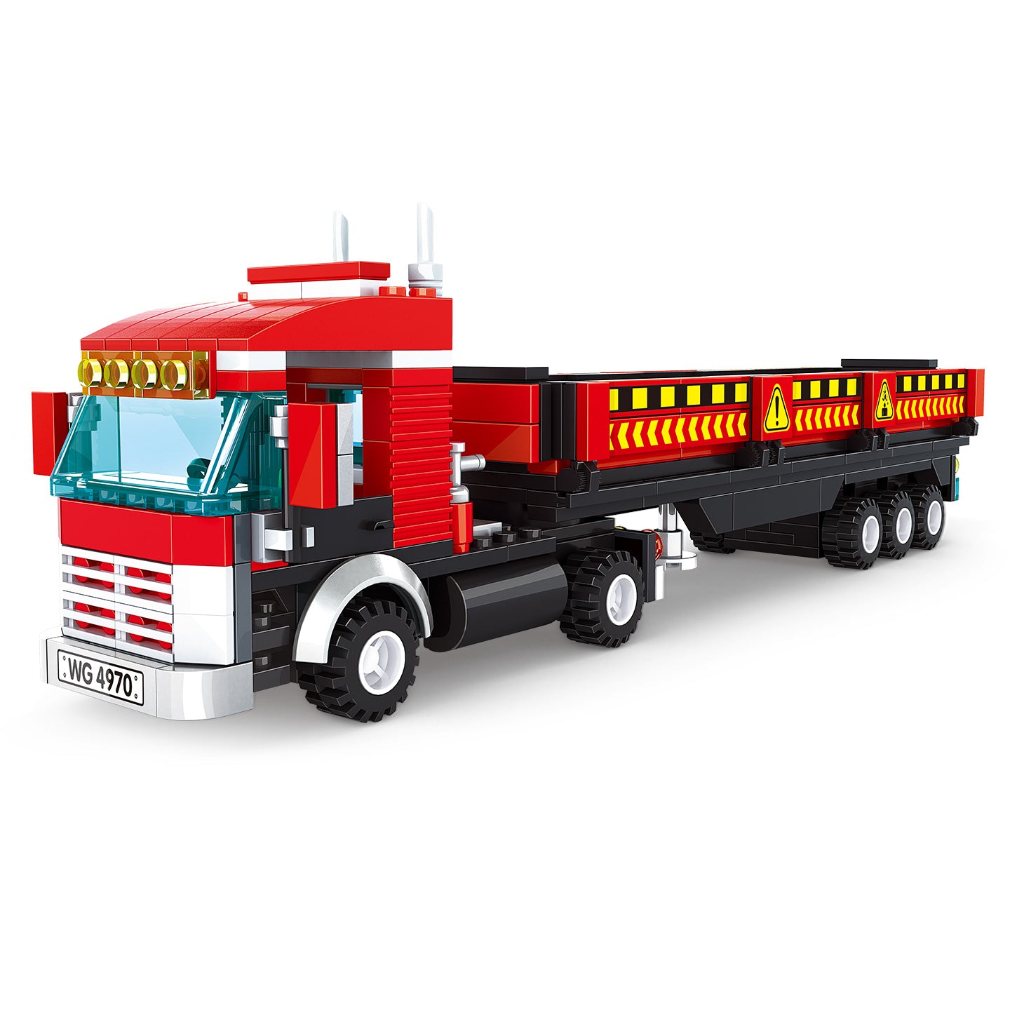WANGE Ensemble de blocs de construction de 323 pièces pour camion lourd pour constructeurs amateurs