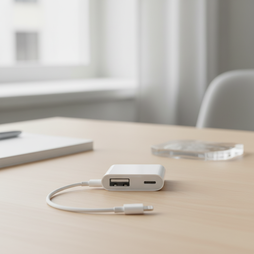 Apple adaptateur Lightning vers USB 3.0 pour appareil photo, blanc
