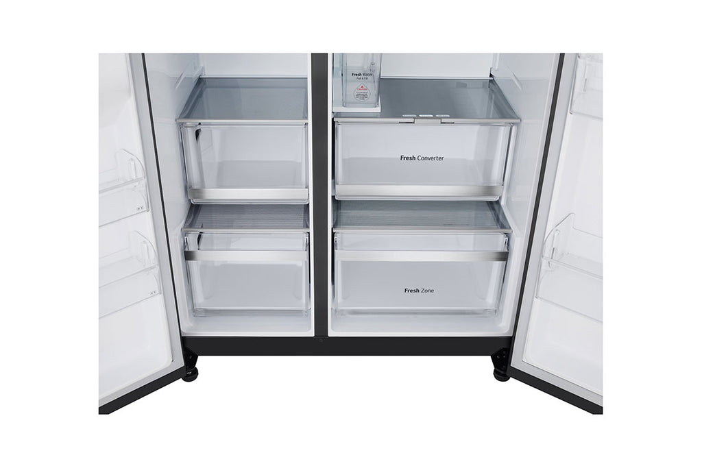 LG GSXE81EVBD Réfrigérateur américain avec Door-In-Door™ Classe D noir - 628 L