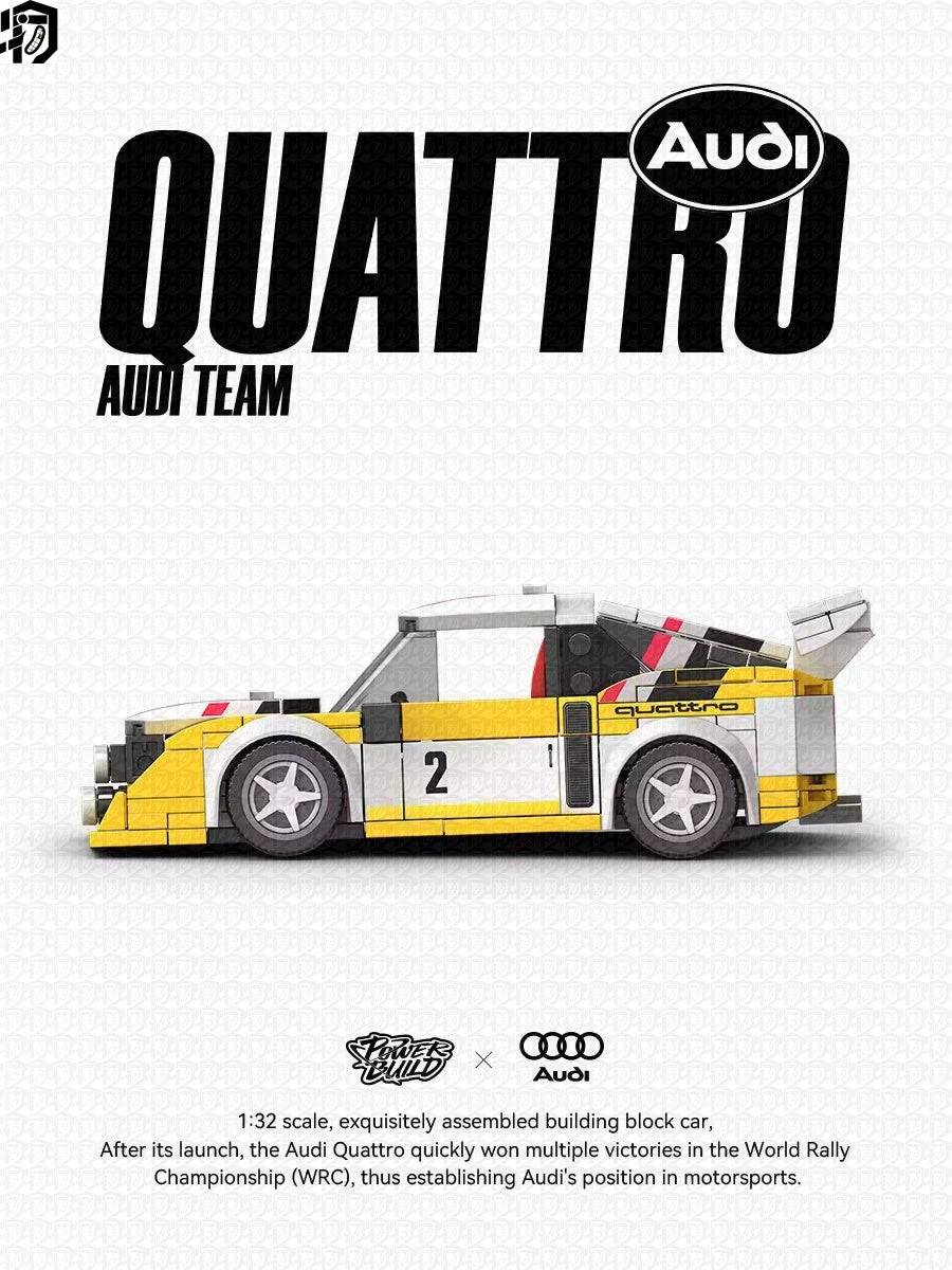 POWER BUILD Équipe Audi WRC officielle