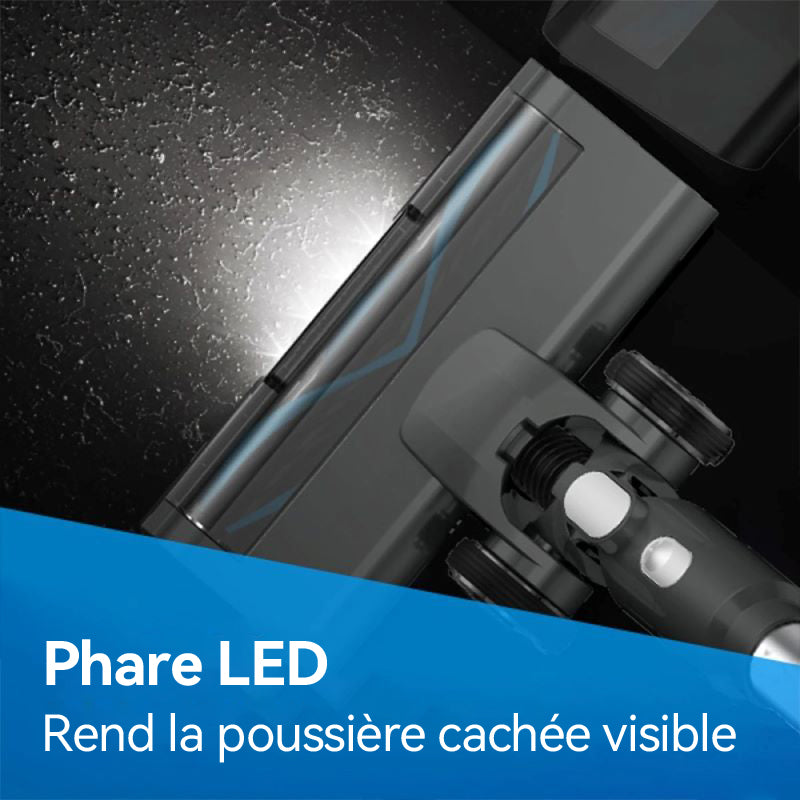Ochama Aspirateur Balai Sans Fil 4 en 1 18 kPa Autonomie de 40 Minutes Écran LED