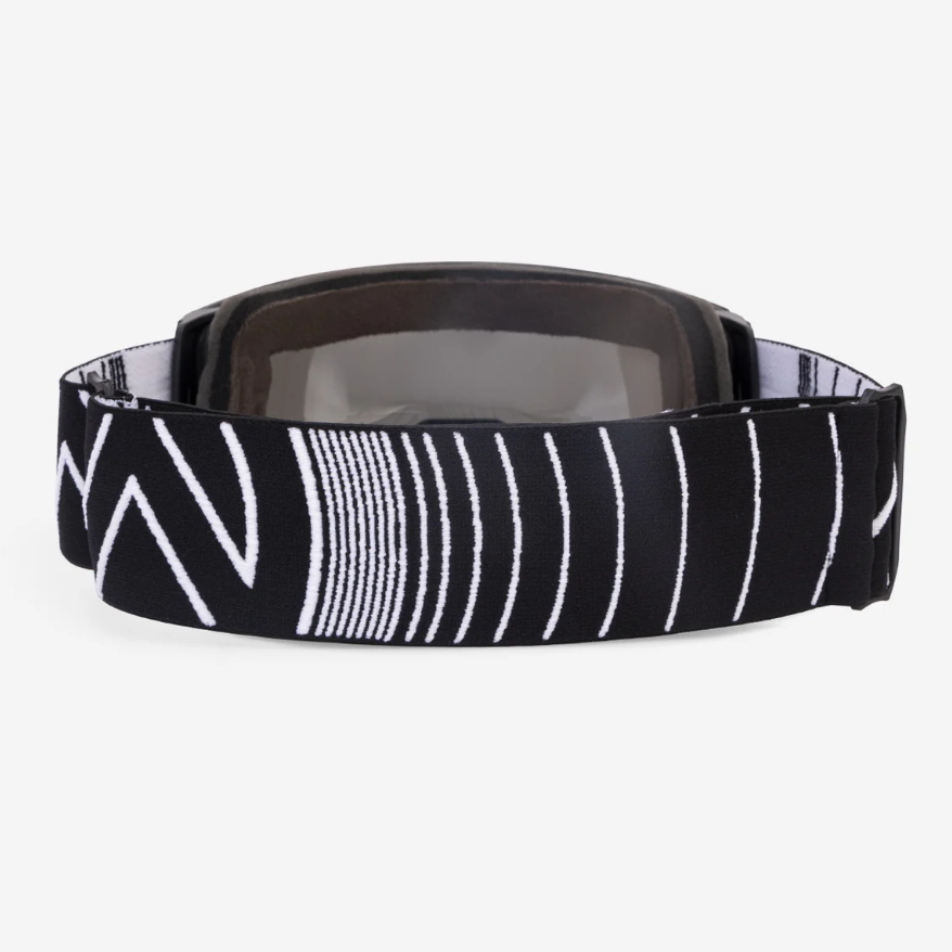 OutdoorMaster ULTRA Pack masque de ski + écrans pour hommes et femmes - Monture noire, Écran gris argenté + écran transparent