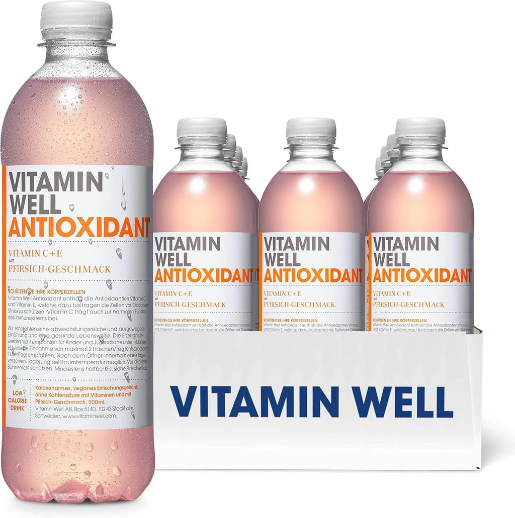VITAMIN WELL Antioxidant Pêche Pack 12x 50cl