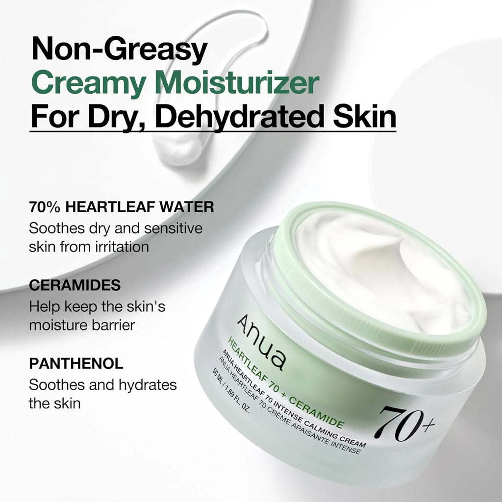 Anua Heartleaf 70 Crème Apaisante Intense 50 ml_EU