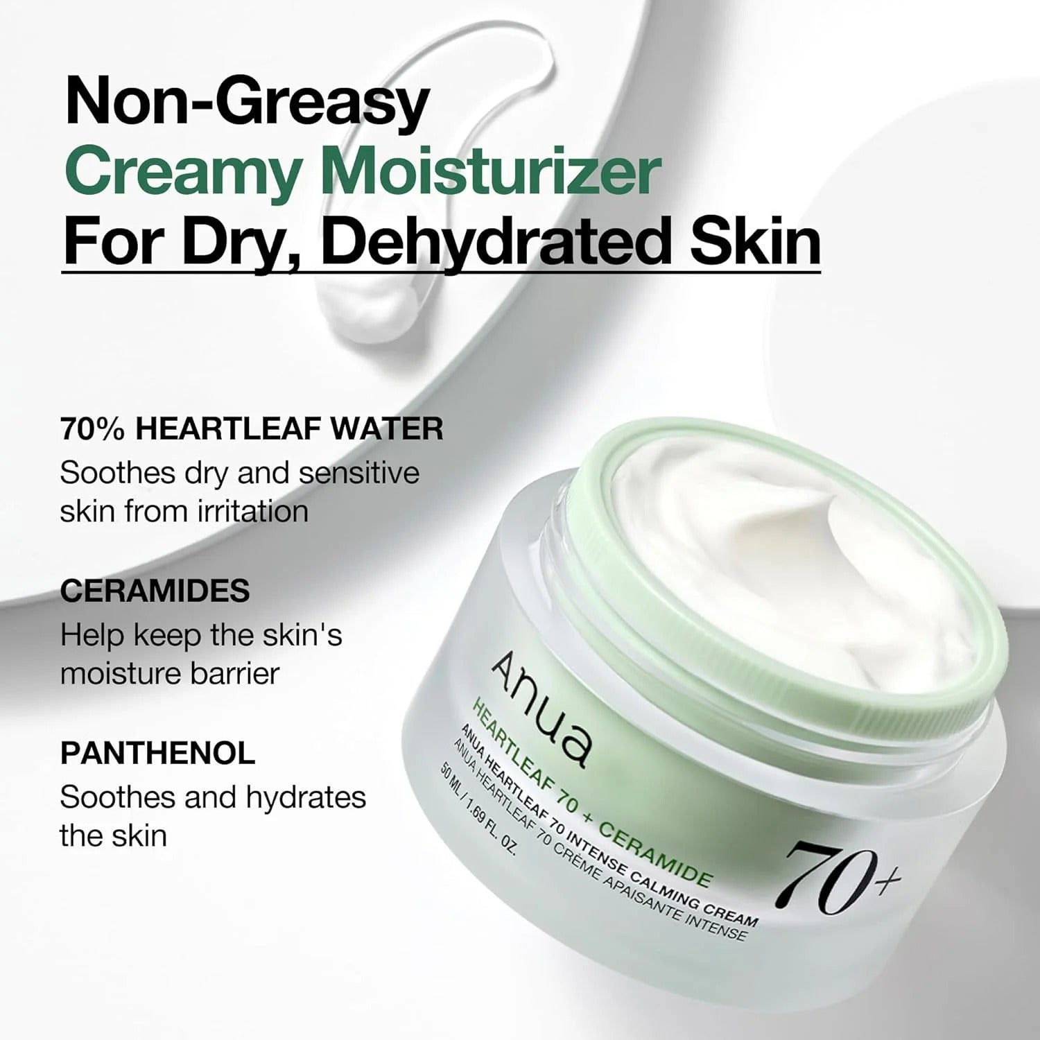 Anua Heartleaf 70 Crème Apaisante Intense 50 ml_EU