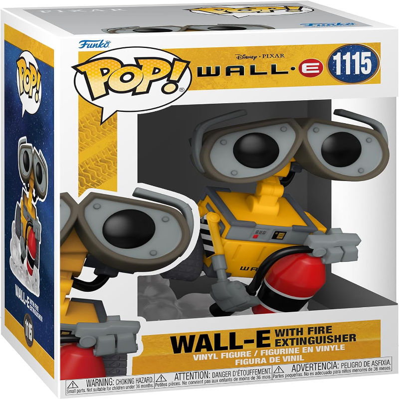 Funko Pop! Disney Figurine de collection en vinyle Wall-E avec extincteur