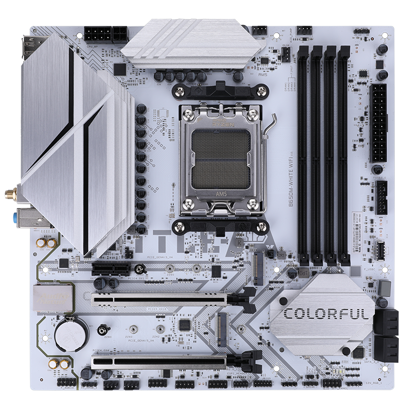 COLORFUL BATTLE-AX B650M-WHITE WIFI V15 Carte mère, format M-ATX
