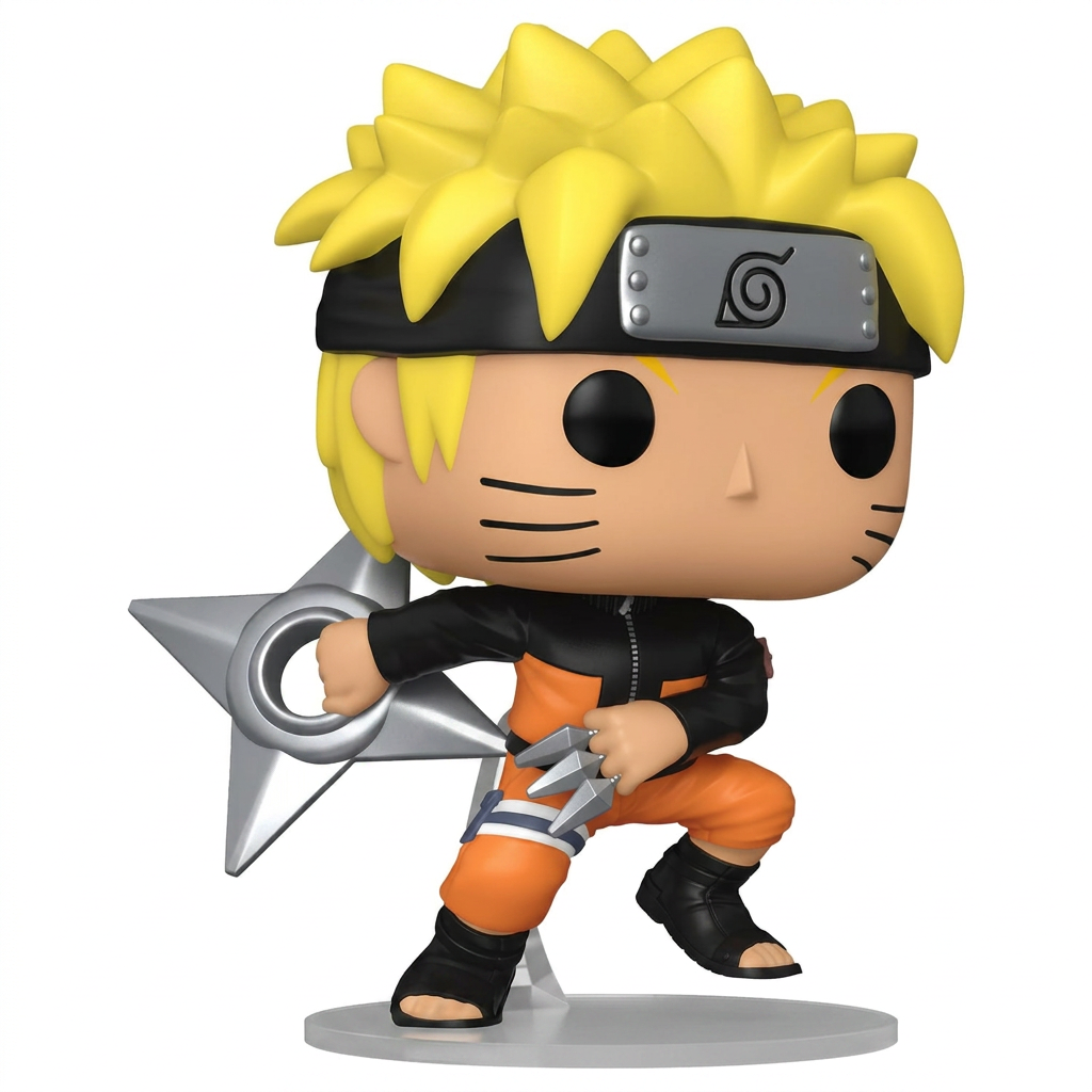 Funko Pop! Animation Naruto Shippuden Naruto avec Shuriken #823 Figurine en Vinyle