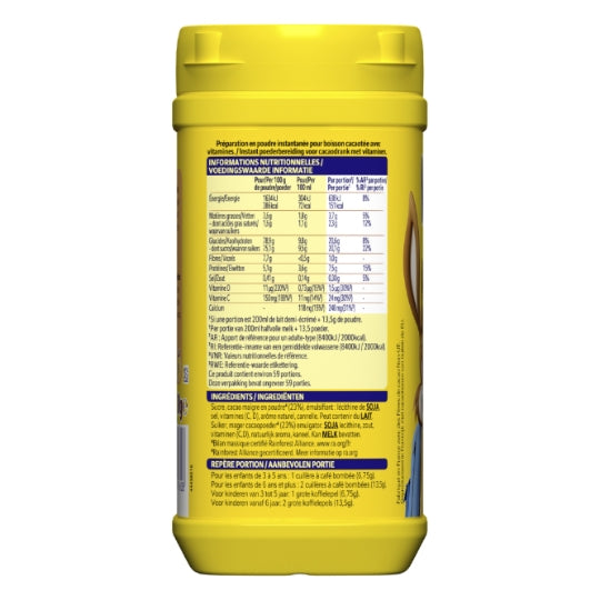 Nestlé Nesquik Poudre de Boisson au Cacao Instantanée, 800 g