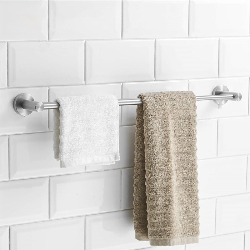 JORDAN&JUDY étagère de rangement de douche réglable argent brossé, design moderne, solide et stable