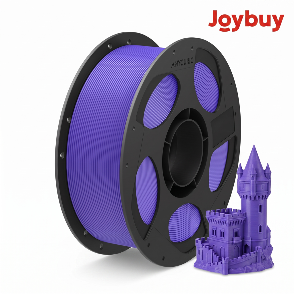 notre partenaire x ANYCUBIC Filament d'impression PLA Basic, Bobine de 1 kg, Diamètre de 1,75 mm, Tolérance de ±0,02 mm - Violet