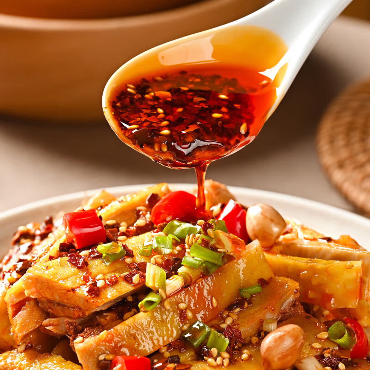 CUIHONG Huile pimentée - 200 g