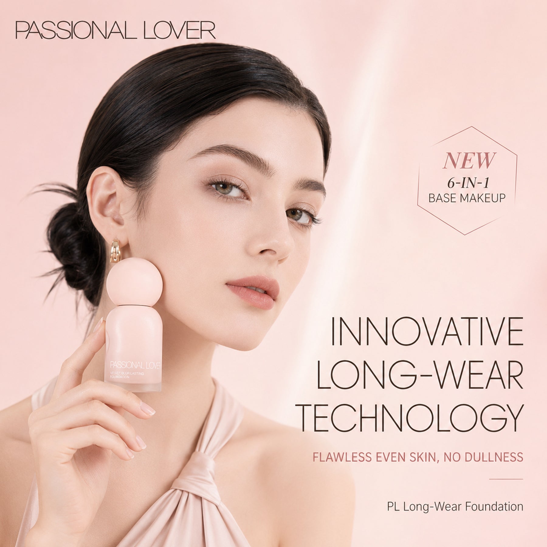 Passional Lover Fond de Teint Liquide Anti-Transfert 4.0 00 Porcelaine 30 ml
