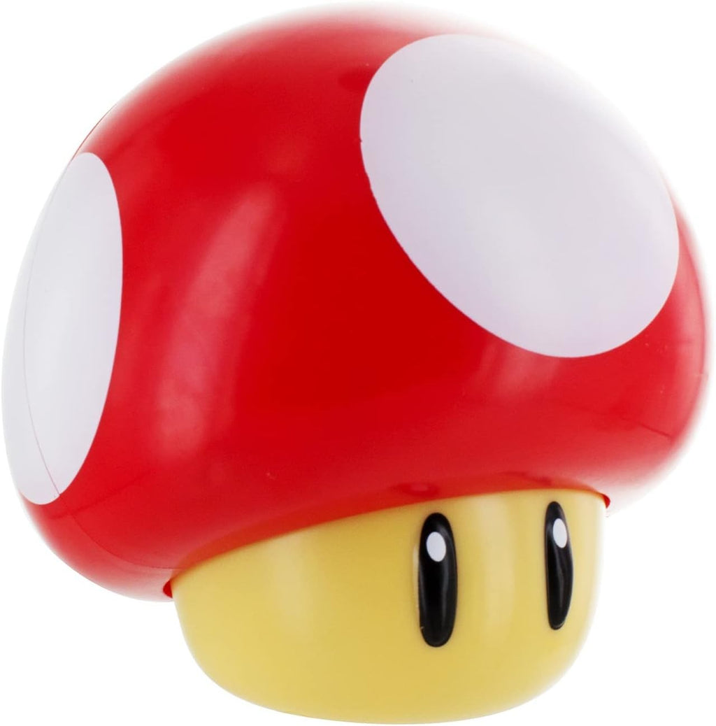 Super Mario Lampe Champignon avec Son - sous Licence Officielle - 12 cm - à Piles