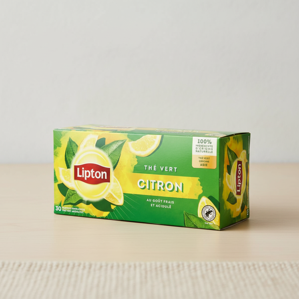 Lipton Thé vert citron x30 48 g