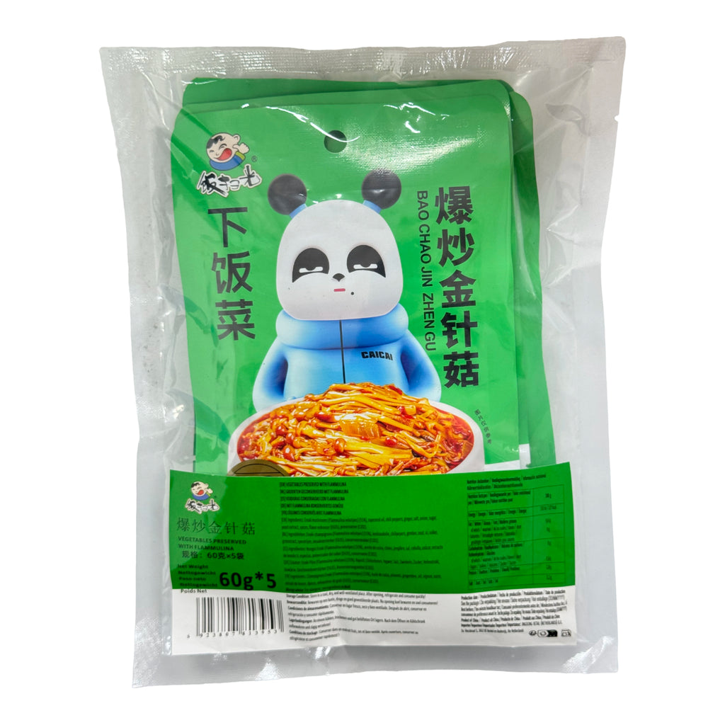 Fan Sao Guang Champignons enoki sautés - 5 x 60 g