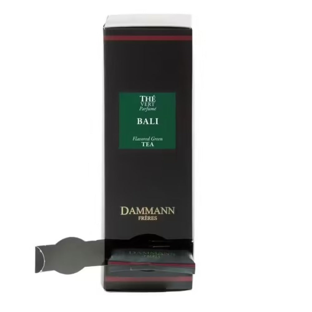 DAMMANN FRERES Thé vert parfumé BALI - 24 sachets/48 g