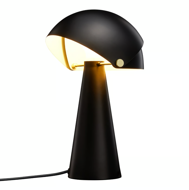 Lampe à poser ALIGN métal noir IP20 E27 - DFTP, Intérieur