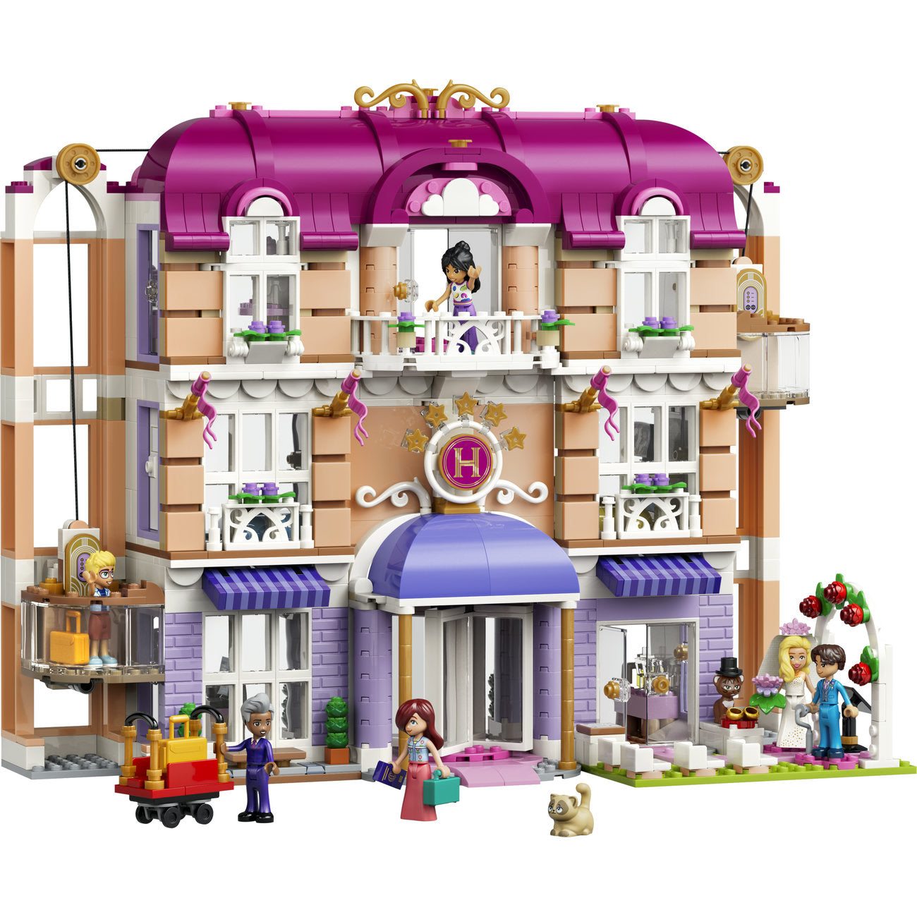 LEGO Friends 42704 Le grand hôtel de Heartlake City