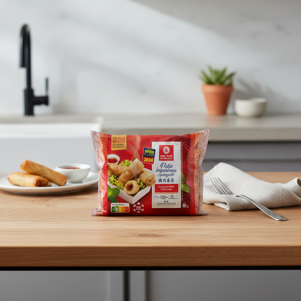 Hoa Nam Nems au porc – env. 22 pièces, 814 g