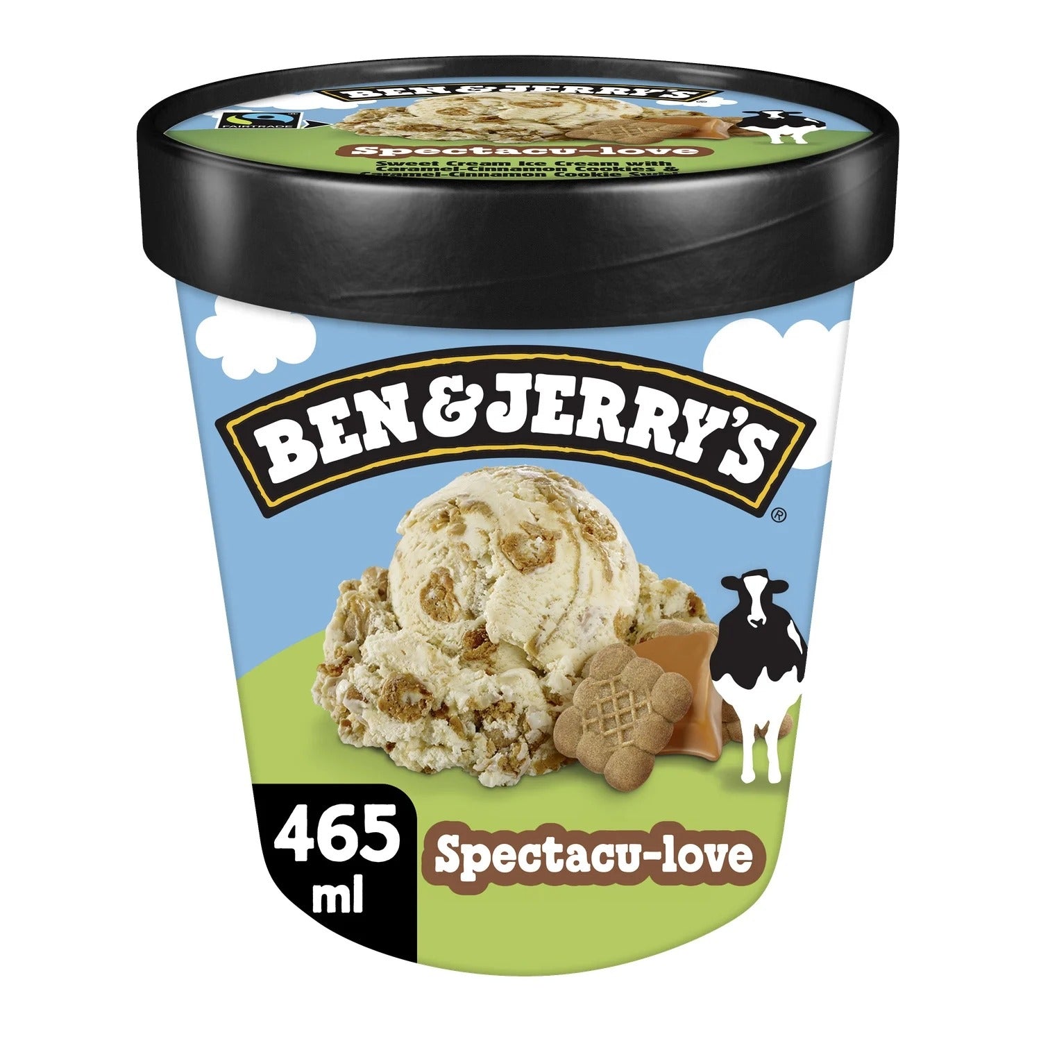 Ben & Jerry's Crème glacée Spectacu-love Caramel Spéculoos - 465 ml