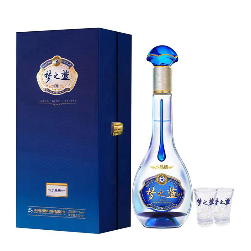 Yanghe Mengzhilan M3 Baijiu Cristal 500 ml 52 %
