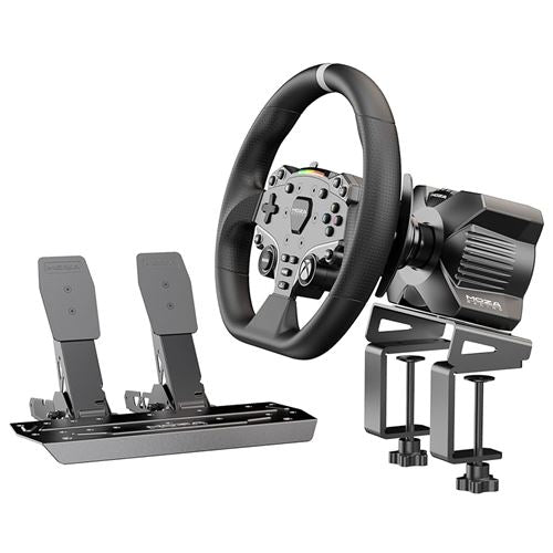 Moza Racing Pack R3 Racing pour PC - Inclus Volant de Course, Base de Volant et Pédales