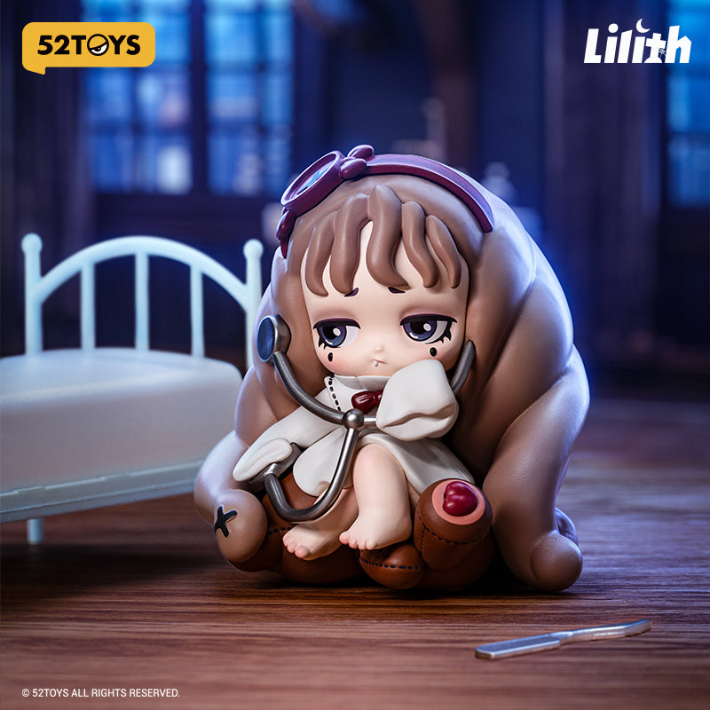 52TOYS Lilith Série Secret Experiment Boîte Mystère Figurine de Collection Gothique Noire Décoration de Bureau Cadeau d'Anniversaire Une Figurine Aléatoire par Commande