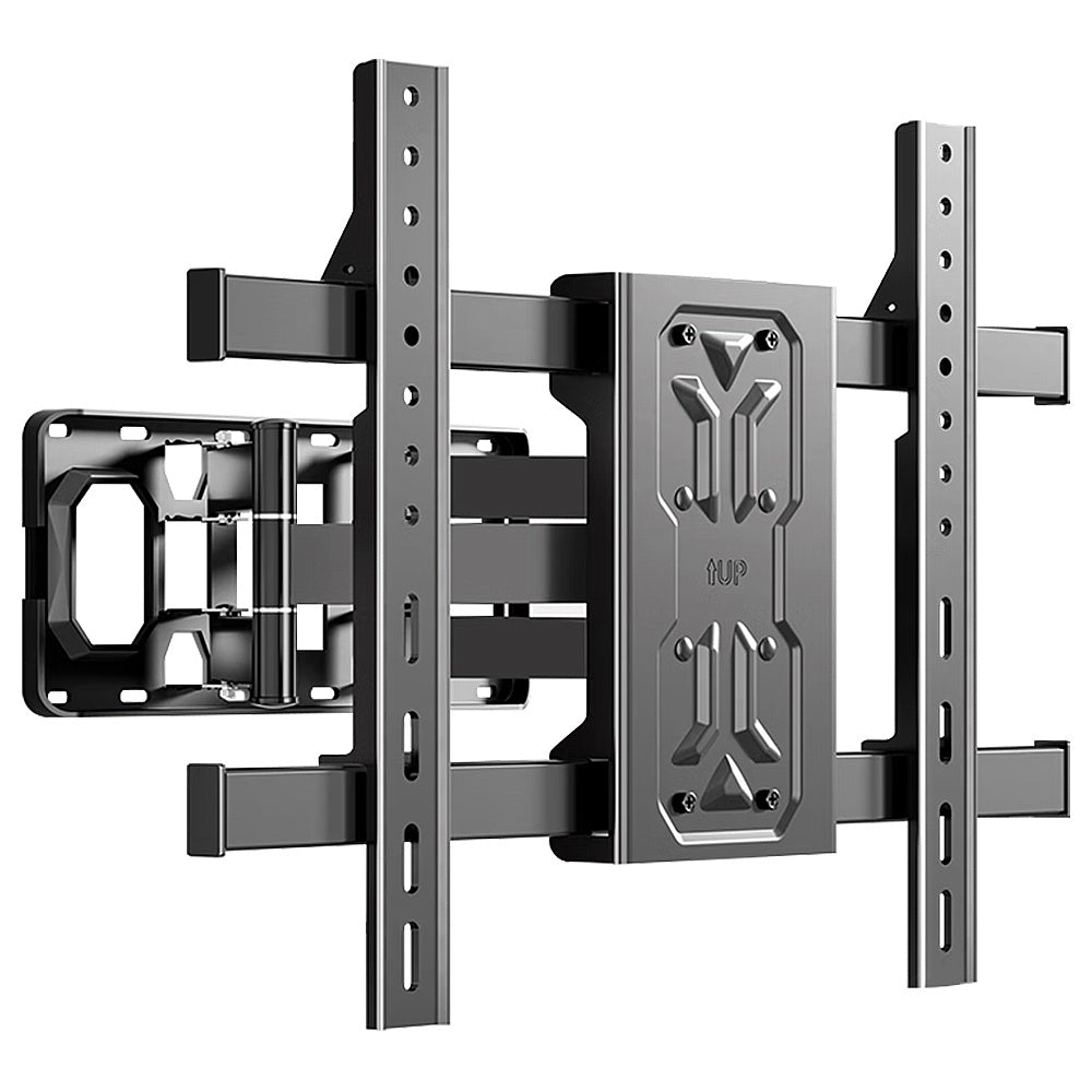 Support mural universel pour téléviseurs 32-55 pouces, Max VESA 400 x 400 mm, Extensible 42-340 mm, Supporte jusqu'à 45 kg, Convient aux murs en béton, brique et bois