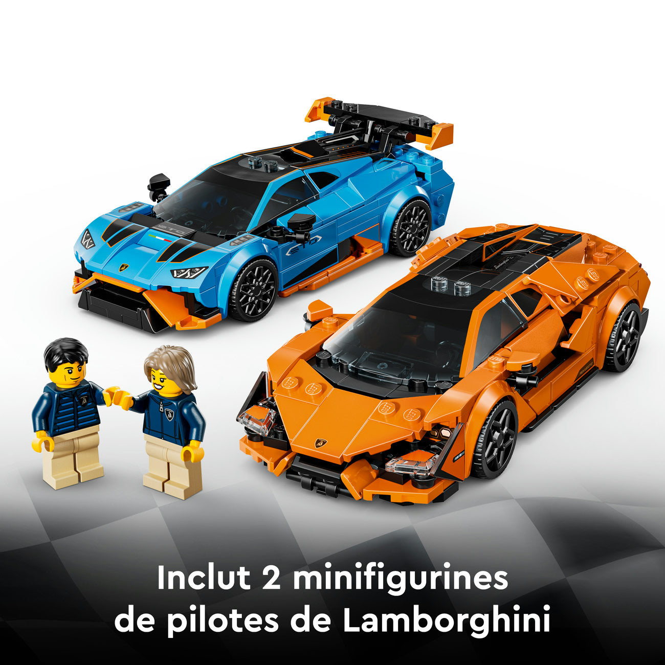 LEGO Speed Champions 77238 Lamborghini Revuelto et Huracán STO