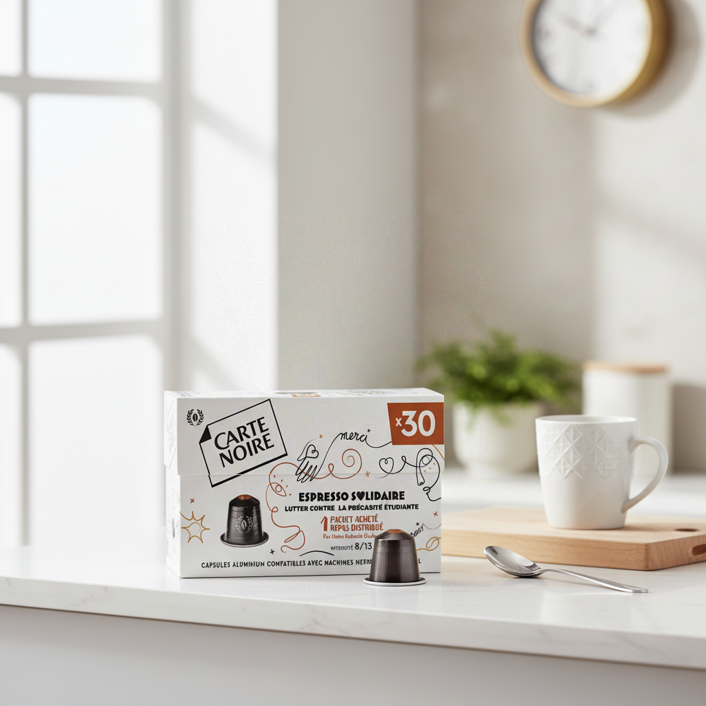 CARTE NOIRE Capsules compatibles Nespresso, 30 capsules