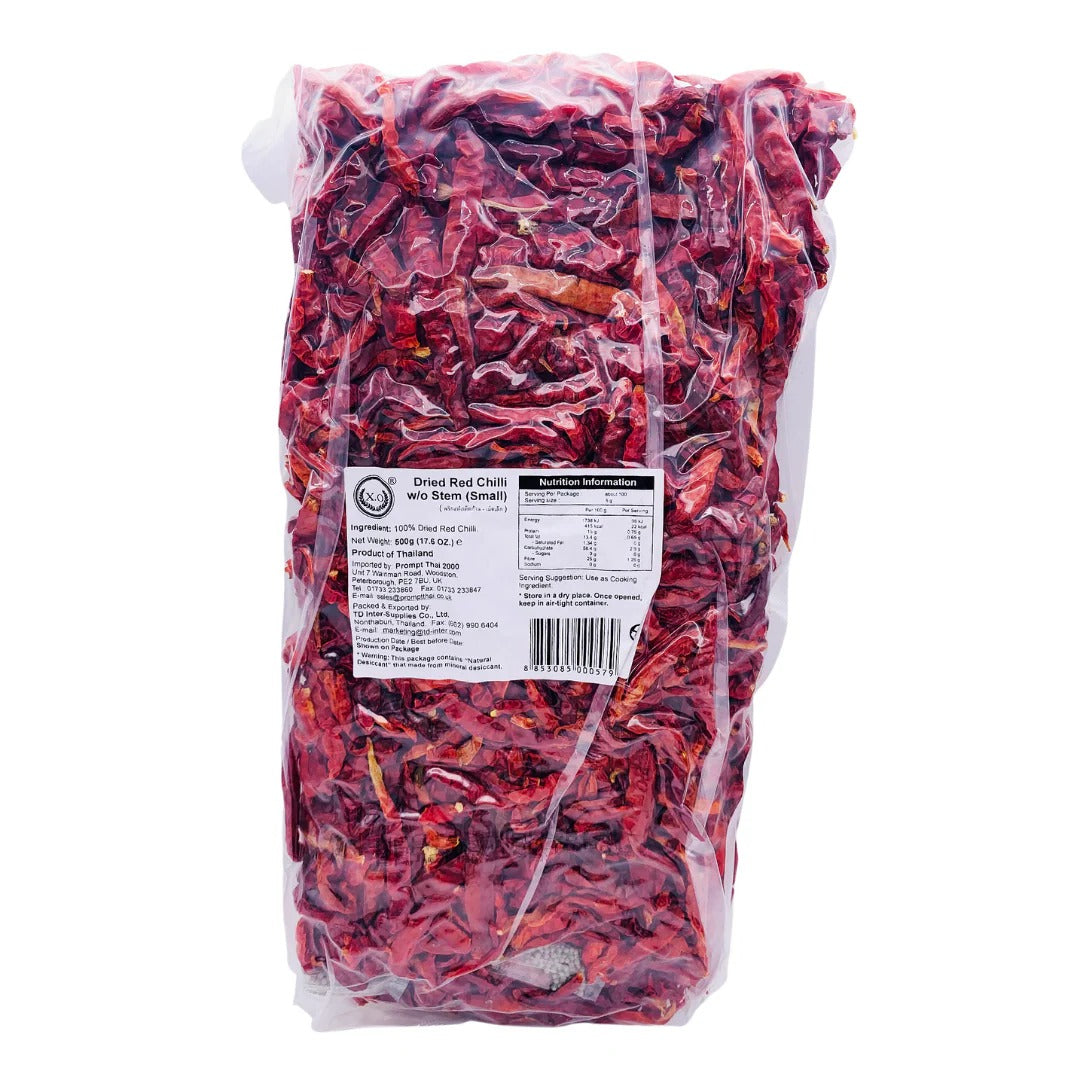 X.O. Piments rouges séchés - 500 g