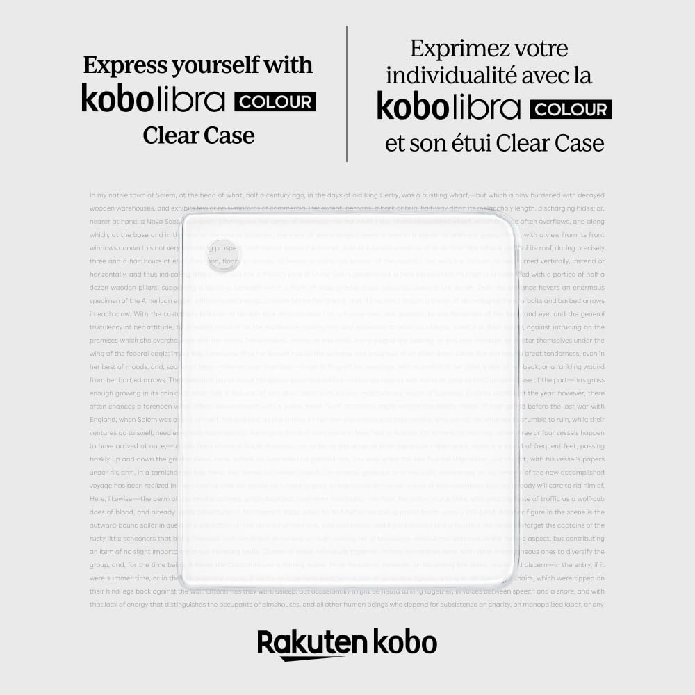 Kobo Étui transparent pour Kobo Libra Colour