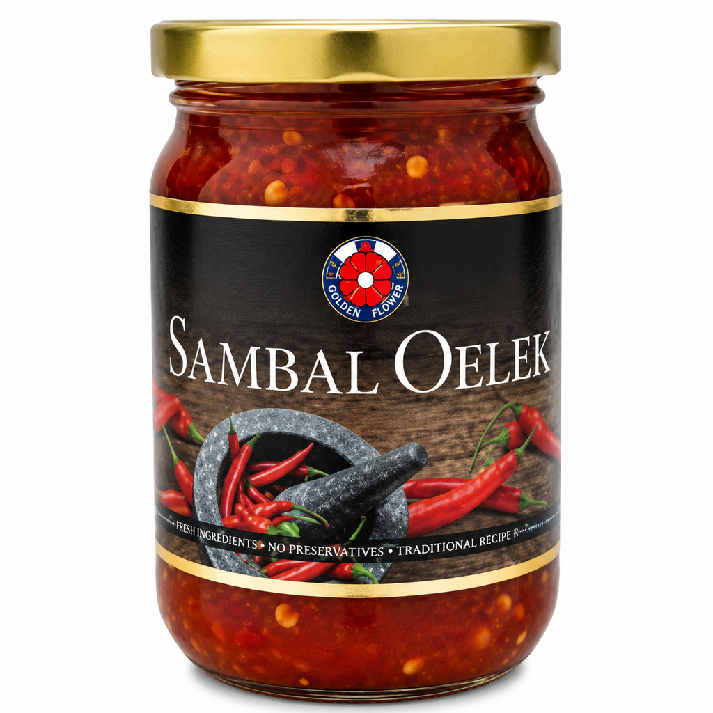 Lucky Label Sambal Oelek Pâte de Piment 720 g
