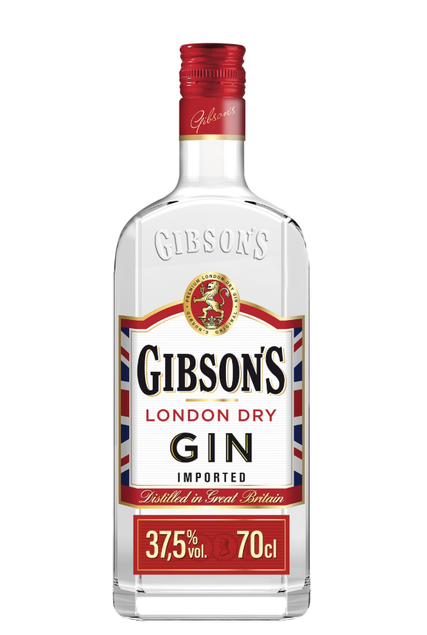 GIBSONS Gin London Dry 37°5 70cl