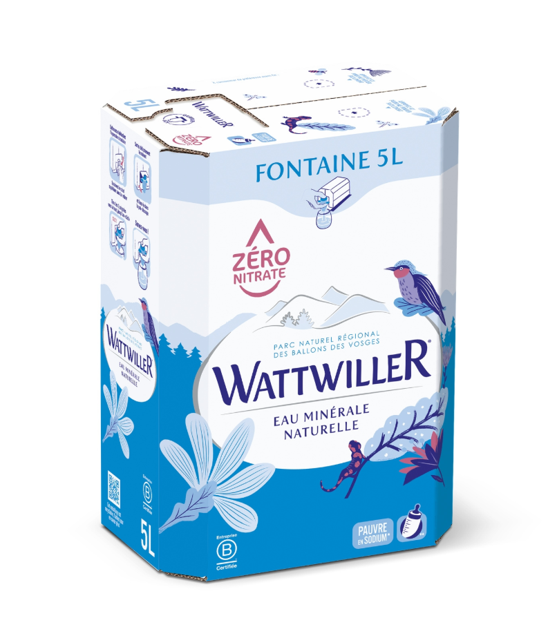 WATTWILLER Eau minérale Bib 5L