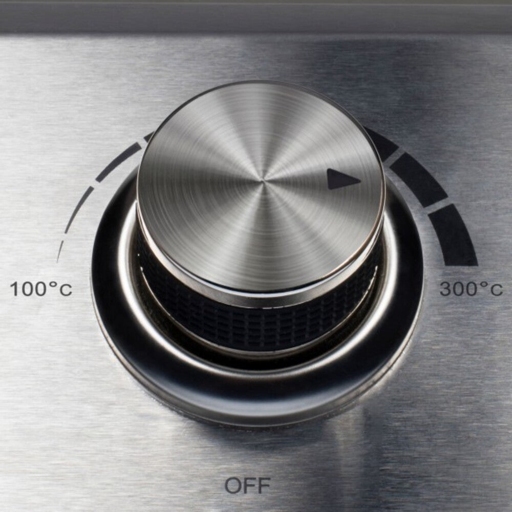 Livoo Plancha électrique 2800 W Plaque Inox Doc292
