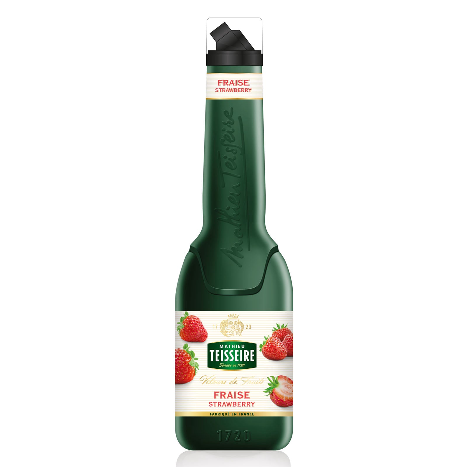 TEISSEIRE Purée de fruit fraise - 1 L