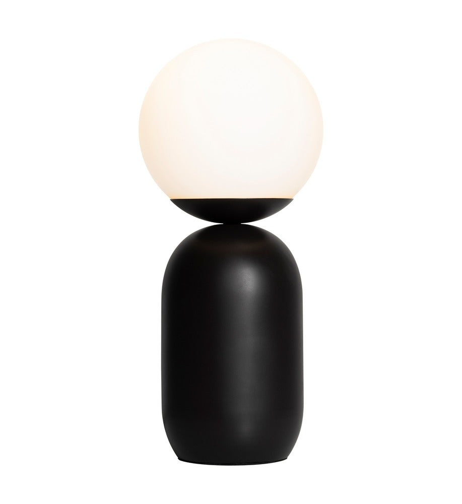 Lampe à poser NOTTI métal noir IP20 E14 - Nordlux, Intérieur
