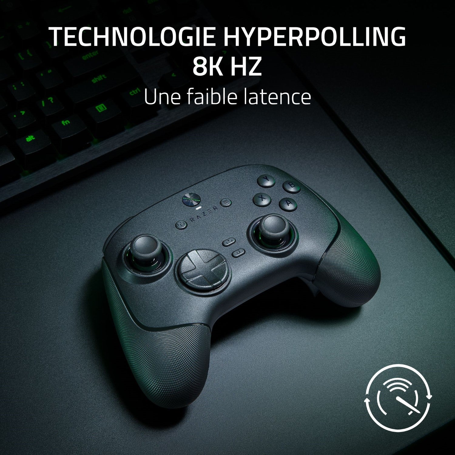 Razer Wolverine V3 Pro 8K Manette eSport sans fil pour PC