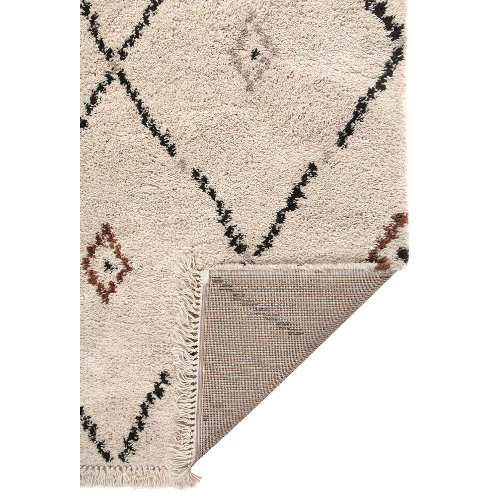 VIVARAISE Elias 2 Tapis naturel - 120 x 170 x 3 cm