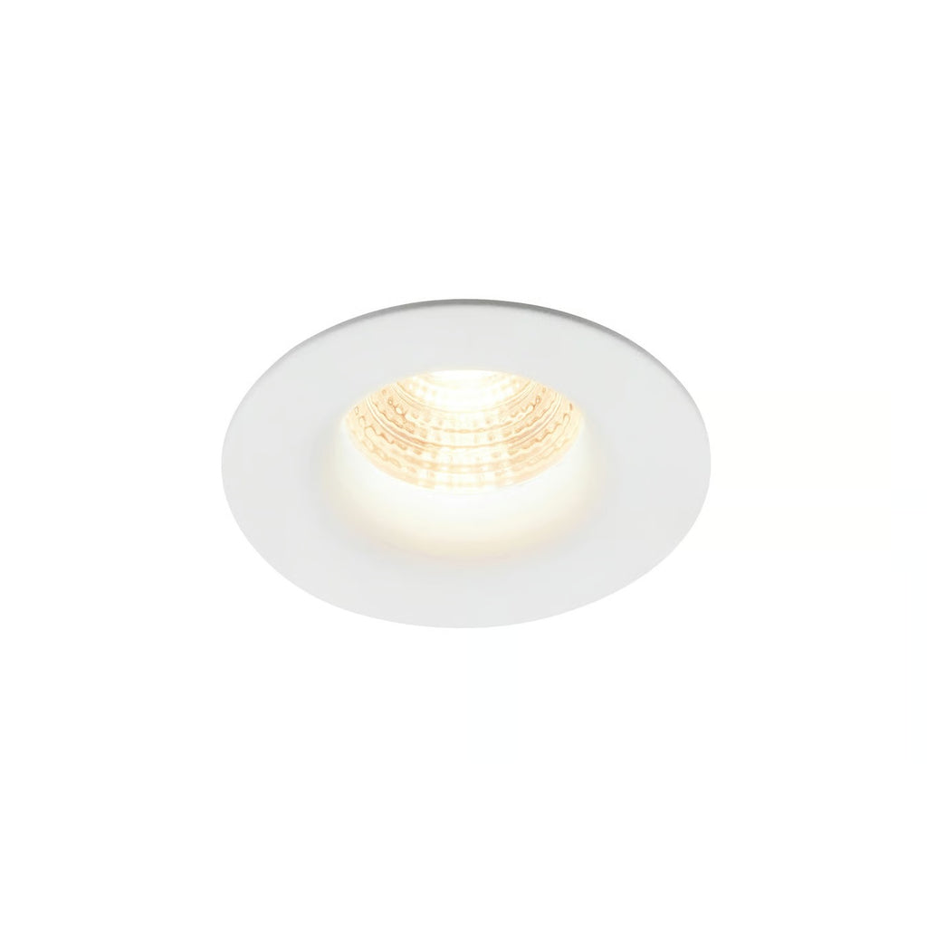 Spot encastré STAKE - LED intégrée plastique blanc - blanc chaud 2700k IP20 - Nordlux, Intérieur