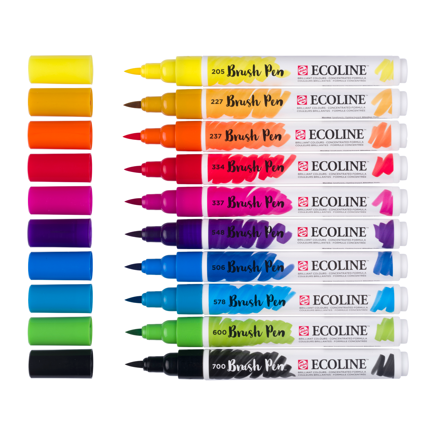 Ecoline Brush Pen set Primaire | 10 couleurs