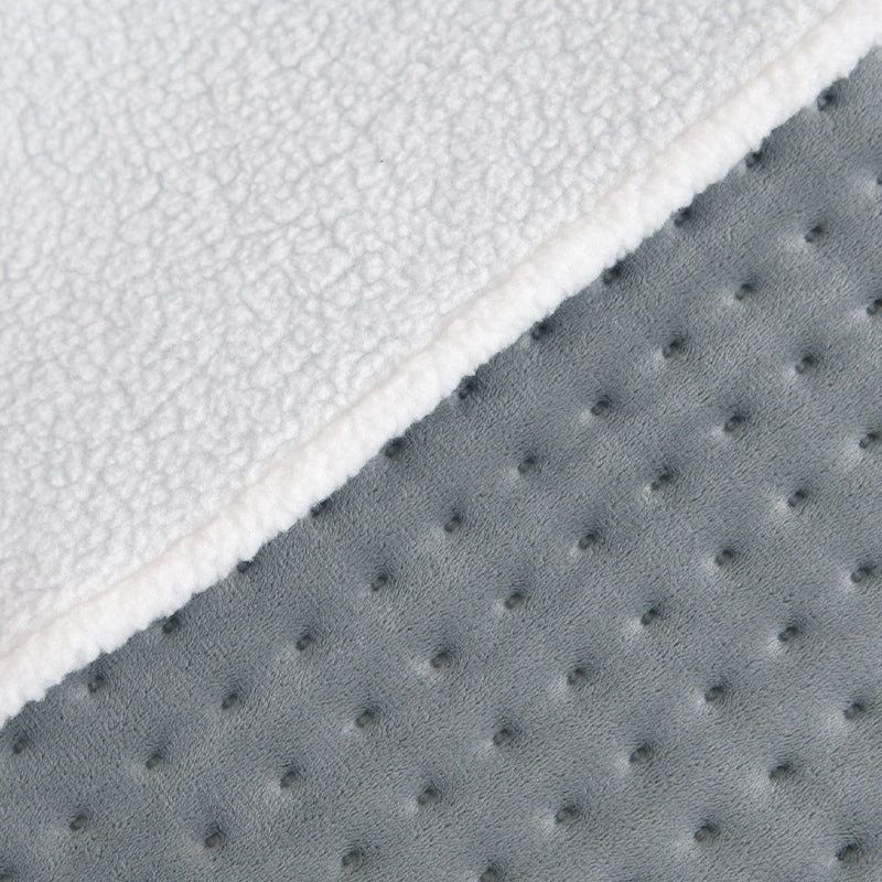 Ruianbao Tissu en Flanelle Super Doux, 30 x 30 x 26 cm, 1-5 Réglages de Température, Arrêt Automatique 90 min, Chauffage Rapide, Intérieur Amovible pour Lavage en Machine, Chauffe-Pieds 3D
