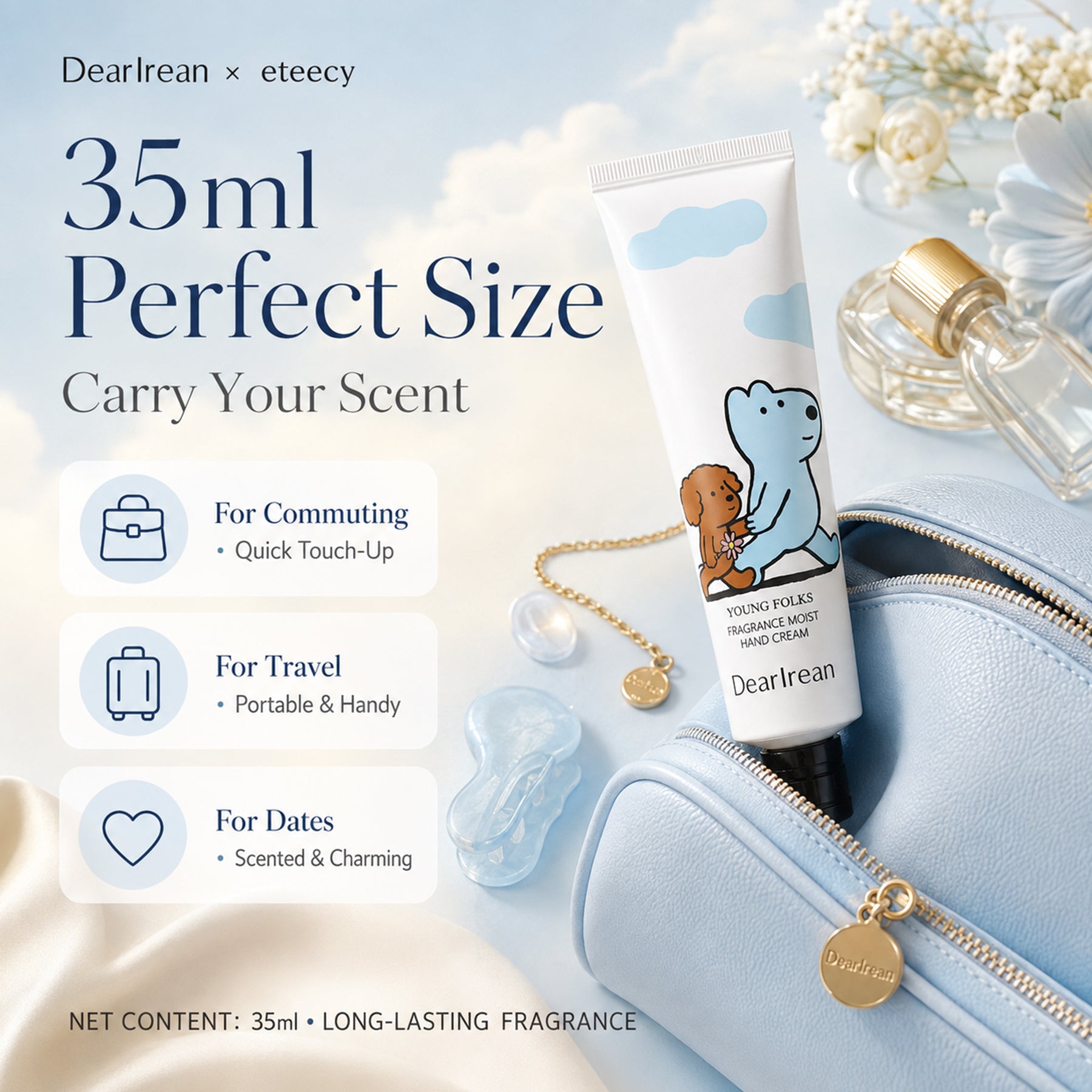 Dear Irean My Boy Crème Mains Nourrissante Parfumée Édition Eteecy 35 ml