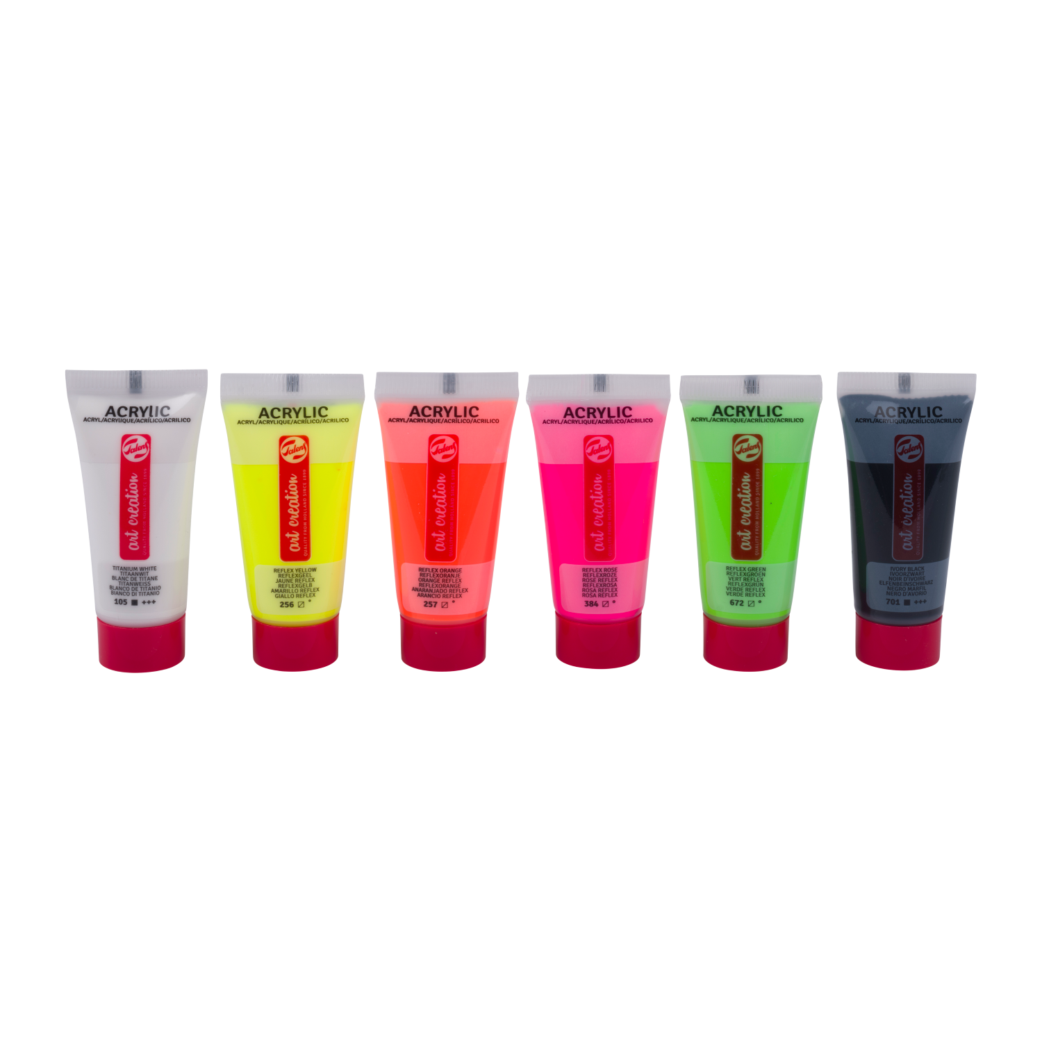 Set de couleurs reflex Talens Art Creation | 6 x 12 ml