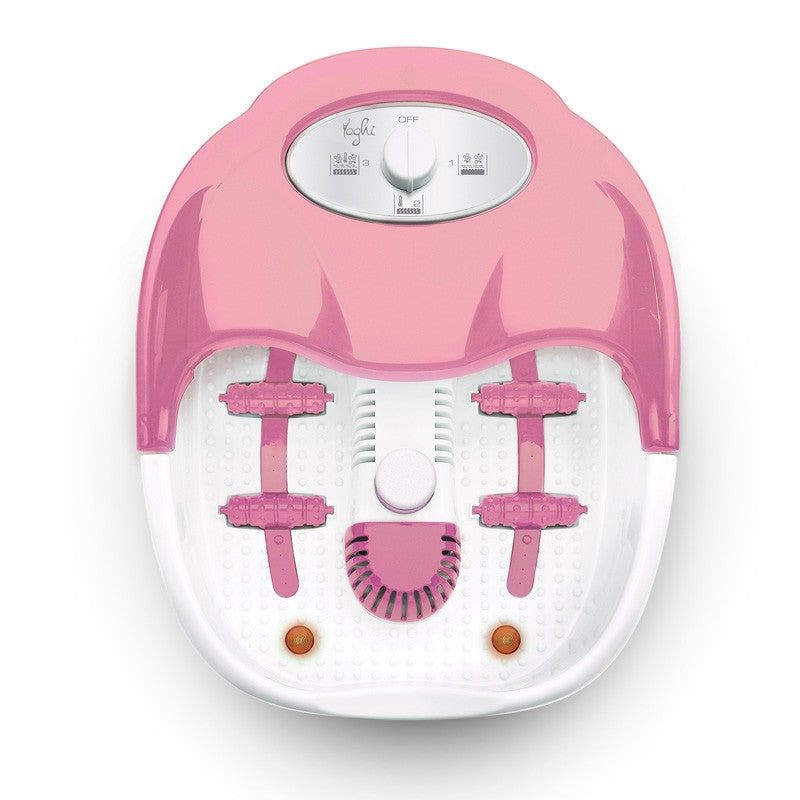 Yoghi HFM800 Bain de pieds massant - Rose