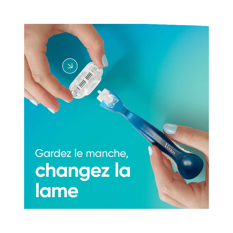 Gillette Venus Smooth Recharges de Lames de Rasoir Lot de 4